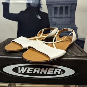 Unisa White Sandals US Women's 8.5